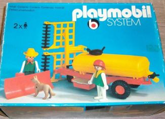 Playmobil - 3502v2 - Tank trailer and Thresher