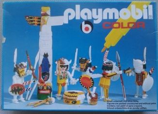 Playmobil - 3620 - Indiens avec totem
