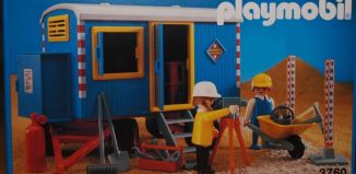 Playmobil - 3760v2 - Remorque de chantier