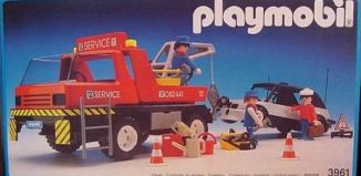 Playmobil - 3961v3 - Red Tow Truck