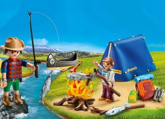 Playmobil - 9323 - Tragekoffer Camping-Abenteuer