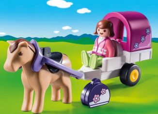 Playmobil - 9390 - Horse-drawn carriage