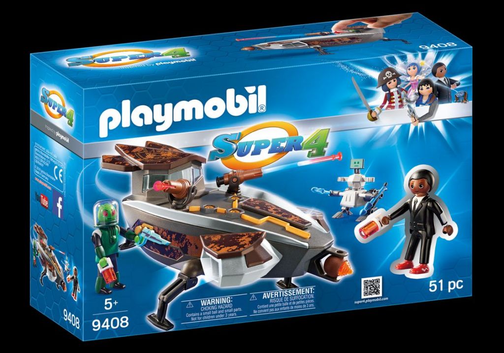 Playmobil 9408 - Sykronischer Raumgleiter mit Gene - Box