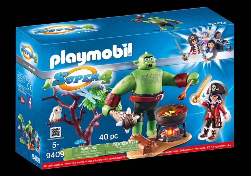 Playmobil 9409 - Riesen-Oger mit Ruby - Caja