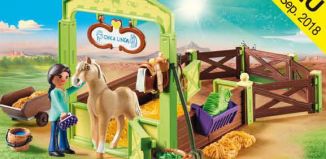 Playmobil - 9479 - Horsebox Pru and Chica Linda