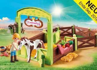 Playmobil - 9480 - Horsebox "Abigail and Boomerang"