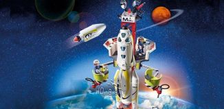 Playmobil - 9488 - Fusée Mars avec plateforme de lancement