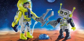 Playmobil - 9492 - Duo Pack Astronauta y Robot