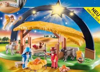Playmobil - 9494 - Illuminating Nativity Manger