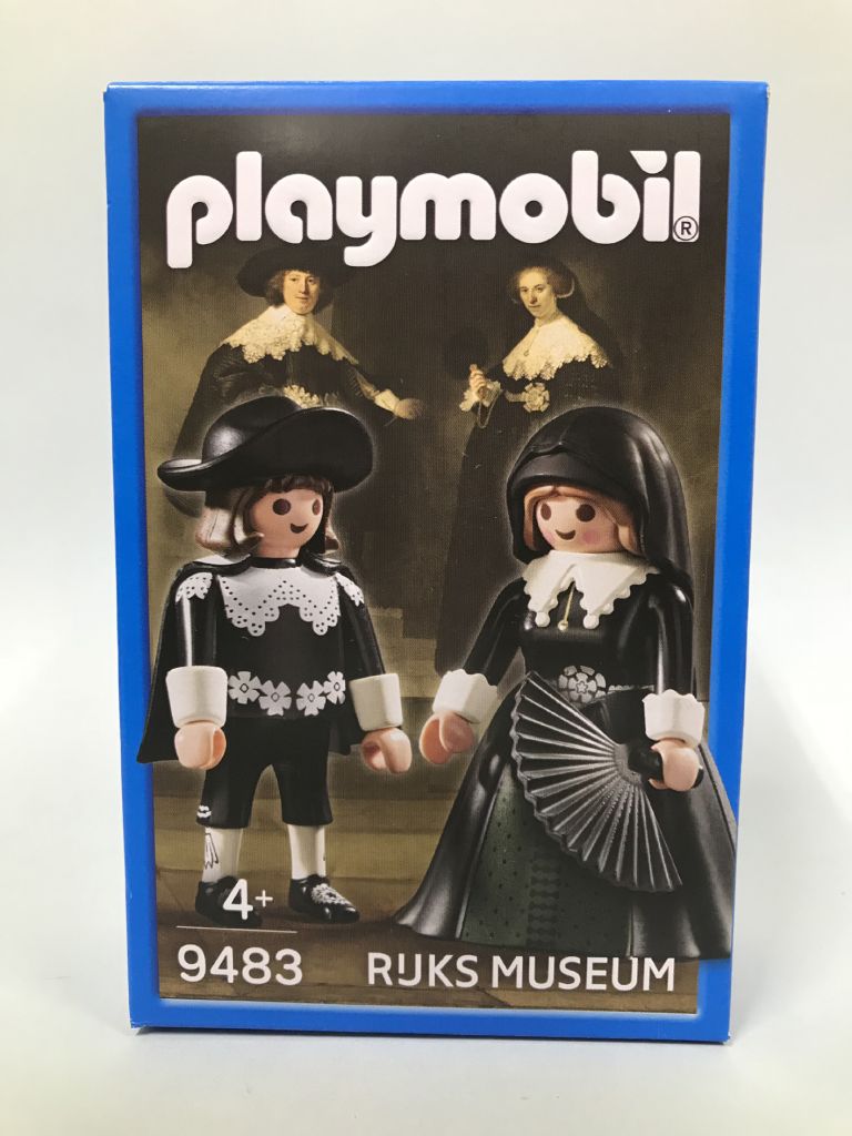 Playmobil 9483 Oopjen 2 x Oberkörper Arme schwarz weiß bedruckt Frau Konvolut 