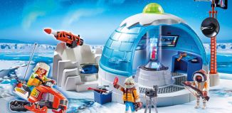 Playmobil - 9055 - Cuartel Polar de Exploradores