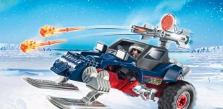 Playmobil - 9058 - Ice Pirate with Snowmobile