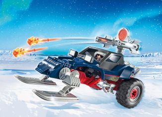 Playmobil - 9058 - Motoneige avec pirate des glaces