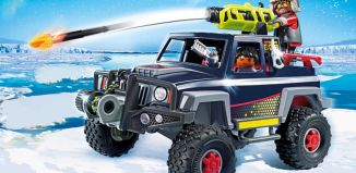 Playmobil - 9059 - Véhicule tout terrain avec pirates des glaces