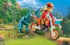 Playmobil - 9431 - Motorista con dinosaurio