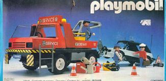 Playmobil - 3961-ant - Red Tow Truck