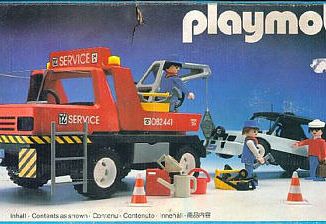 Playmobil - 3961-ant - Red Tow Truck