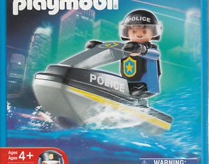 Playmobil - 5773 - Policía con moto de agua