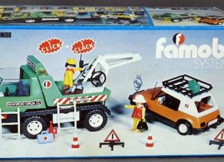 Playmobil - 3473-fam - Abschleppwagen und Urlaubs-Auto
