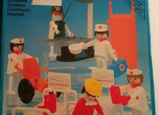 Playmobil 3 x ERSATZTEIL Krankenhaus Figur Zubehör Klicky 3490 3432 3404 