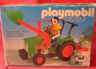 Playmobil - 3500-ita - Tracteur vert & fermier