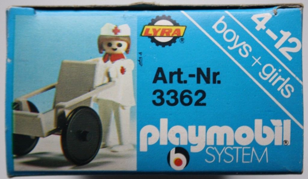 Playmobil 3362-lyr - Nurse / wheelchair - Box