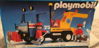 Playmobil - 3453-usa - Blue/Yellow Tow Truck