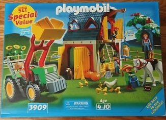 Playmobil - 3909v1-usa - Set Travail à la ferme