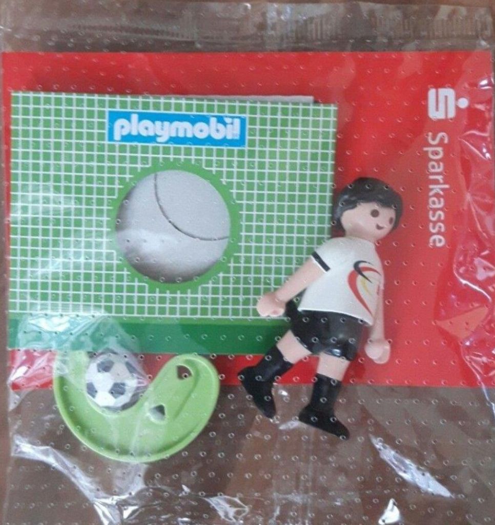 Playmobil 0000-ger - Sparkasse football player - Box