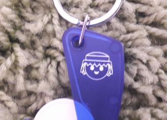 Playmobil - 00000 - Shopping chip holder Keychain