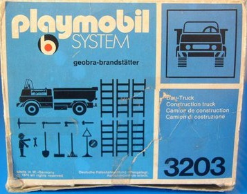 Playmobil 3203s1v1 - Builders Lorry - Box