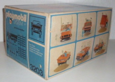 Playmobil 3203s1v1 - Builders Lorry - Back