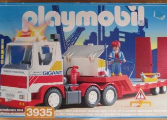 Playmobil - 3935v1 - Driver / semi-trailer