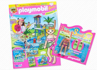 Playmobil - 842409401238100006-esp - Chica en la piscina (Revista Chicas n.6)