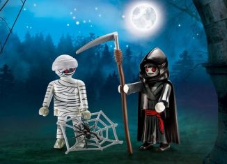 Playmobil - 9308-usa - Duo Pack Mummy & Grim Reaper