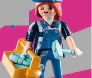 Playmobil - 9333v8 - Handwerkerin