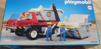 Playmobil - 3969-ant - Schuttcontainer-Transporter