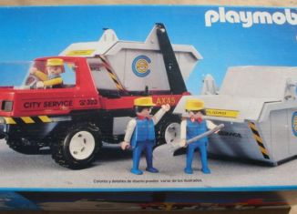 Playmobil - 3969-ant - Dump Truck - Detail Playmobil - 3969-ant - Dump Truck