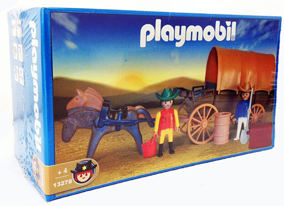 Playmobil 13278v1-ant - Covered Wagon - Boîte