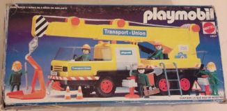 Playmobil - 13527-xat - Transport-Union crane truck