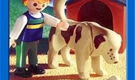 Playmobil - 3337-usa - Dog Feeding Time
