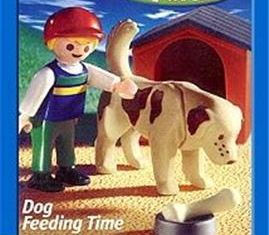 Playmobil - 3337-usa - Dog Feeding Time