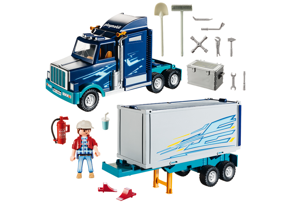 Playmobil ® 9314 Big Rig Truck Lorry Lorries from USA America New OVP New