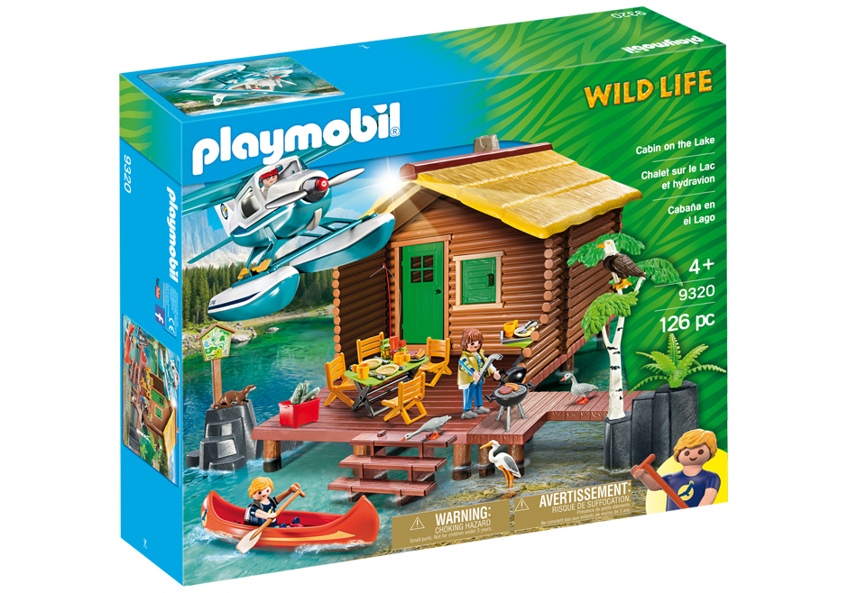 Playmobil 9320-usa - Cabin on the Lake - Box