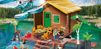 Playmobil - 9320-usa - Cabin on the Lake