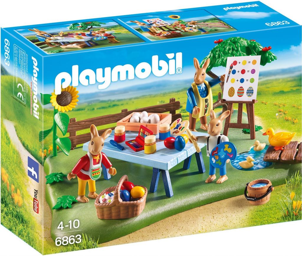 Playmobil 6863 - Easter Bunny Workshop - Box