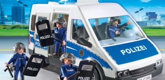 Playmobil - 9397-ger - Bundespolizei - Mannschaftswagen