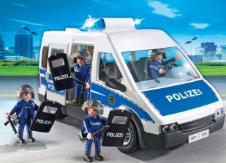 Playmobil - 9397-ger - Bundespolizei - Mannschaftswagen