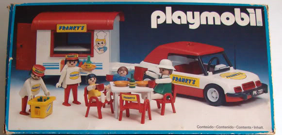 Playmobil 23.87.2-trol - Imbiss-Bude mit Auto - Box