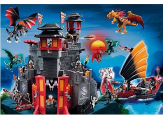 Playmobil - M572931 / 4001504560744 - Puzzle 100 pieces - In the land of dragons - Detail Playmobil - M572931 / 4001504560744 - Puzzle 100 pieces - In the land of dragons